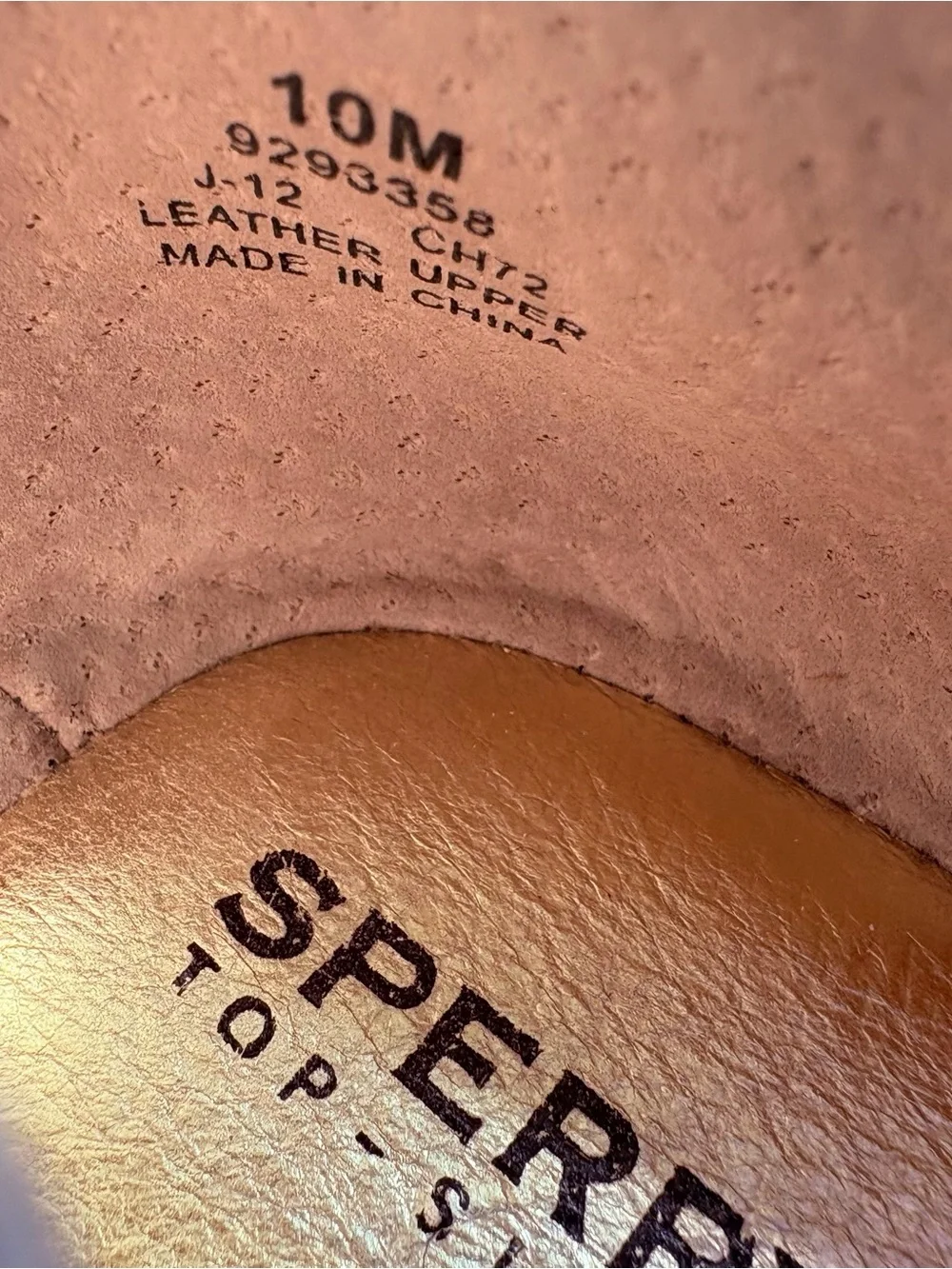 Sperry Cream Tassel Ballet Flats